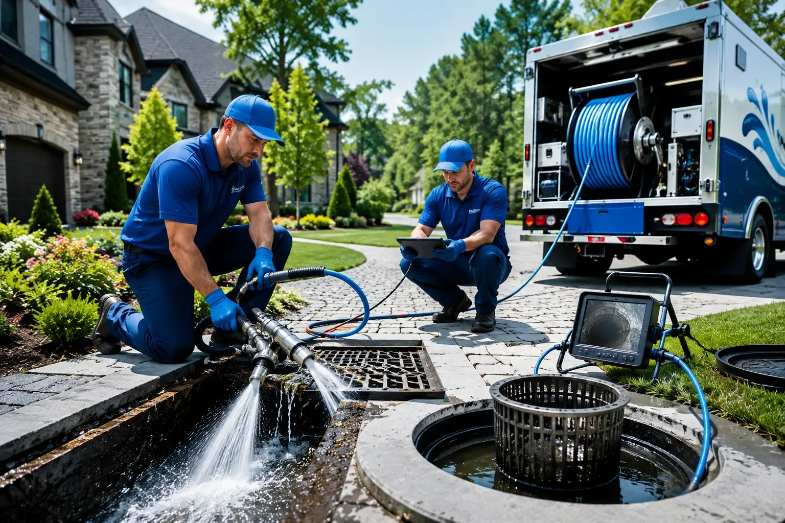Local outdoor drain cleaning professionals in West Burlington, IA